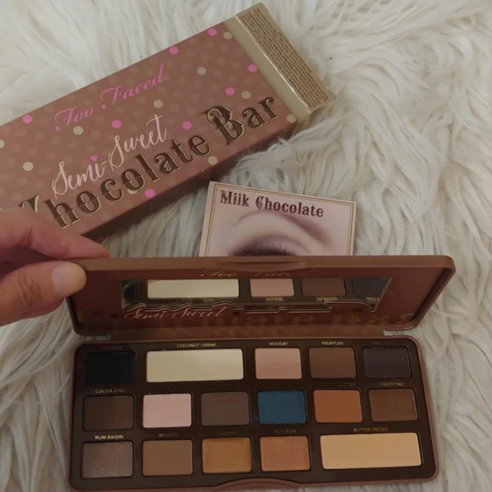 🍫FIRM! NWT TOO FACED SEMI SWEET CHOCOLATE BAR EYESHADOW PALETTE